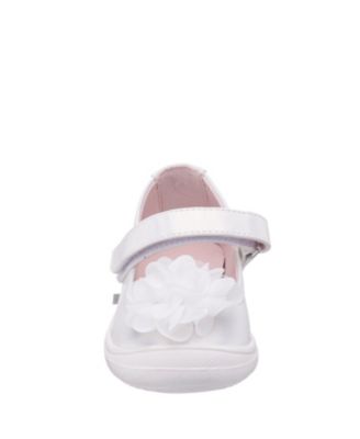 Little Girls Natty Pearlized Round Toe Sneakers