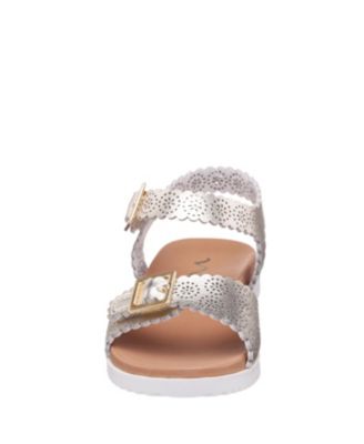 Little Girls Saturn Footbed Sandals