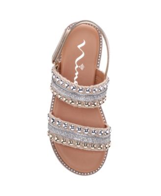 Little Girls Suissa Flat Sandals