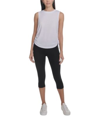 Women's Ruched Side-Tie Tank Top