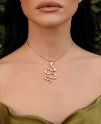Serpentina Pendant Choker Necklace