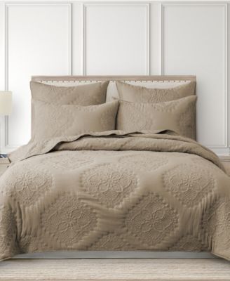 Muslin Stitch 2-Pc. Sham Set, European