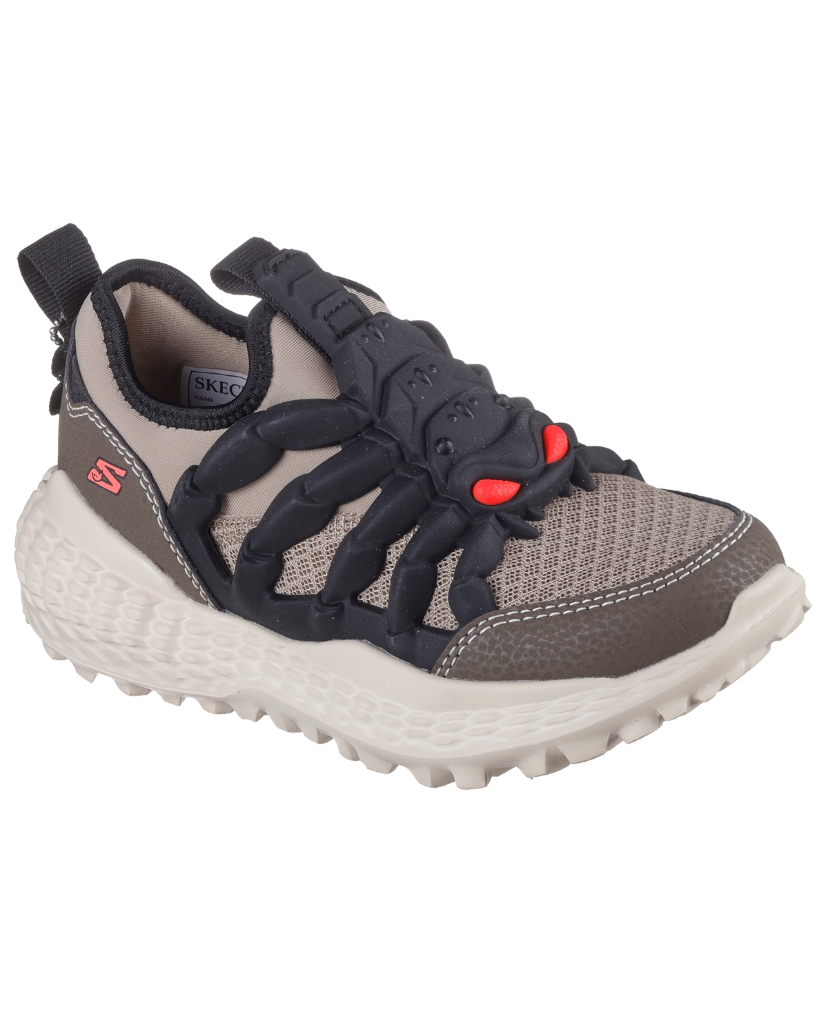 Skechers Little Boys' Monster In Brown,black