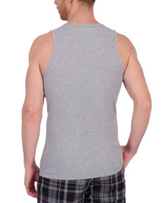 Platinum Men's Tank Tee & Stretch Woven Pant Sleep Set