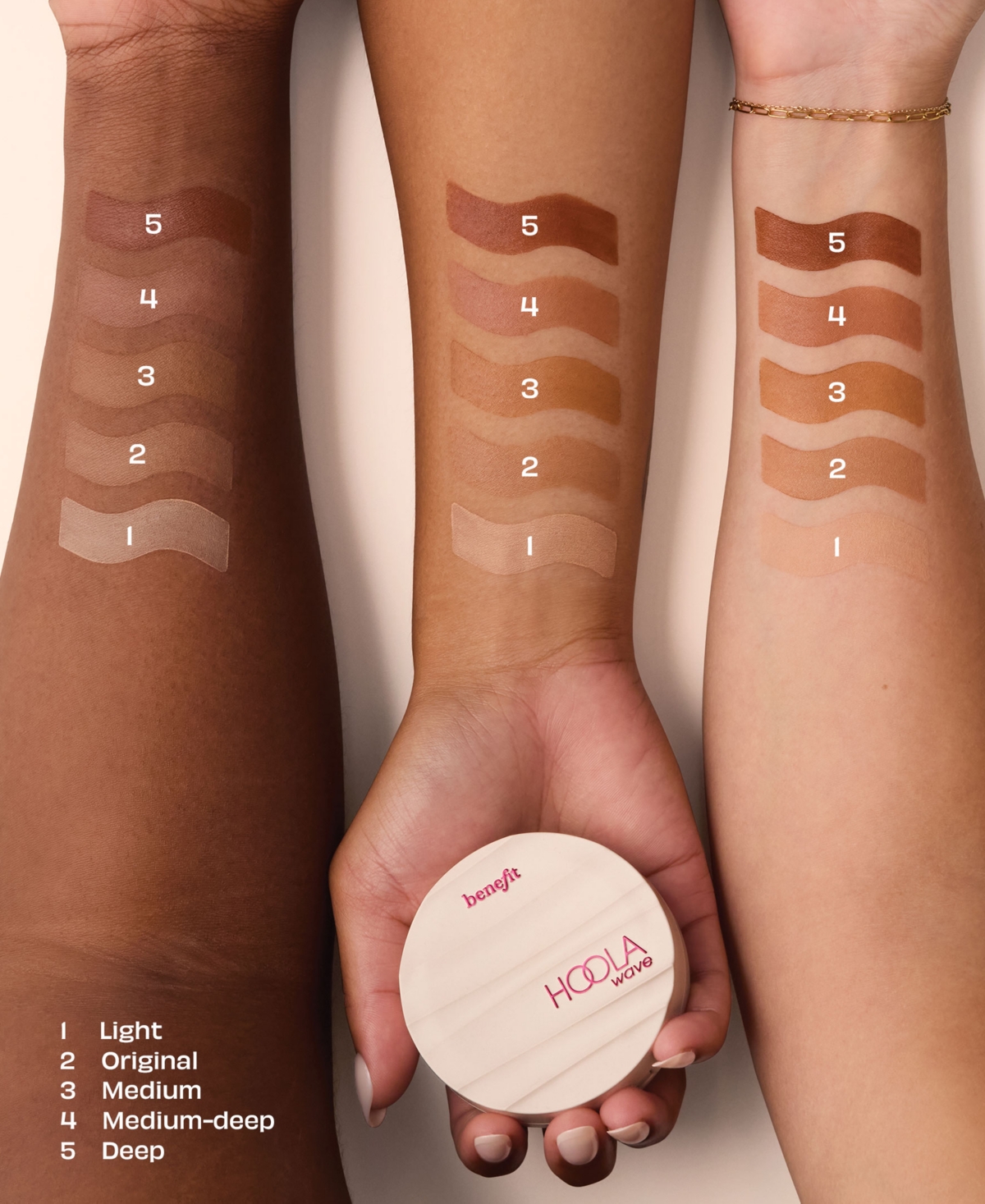 BENEFIT COSMETICS HOOLA WAVE BRONZING BALM 