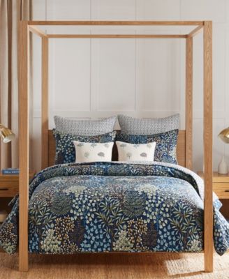 English Forest Reversible 3-Pc. Quilt Set, Full/Queen