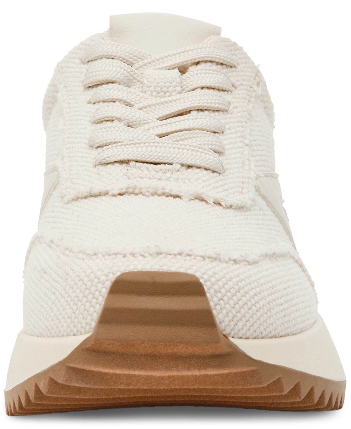 Dv Dolce Vita Women's Bynx Lace-up Jogger Sneakers In Cream