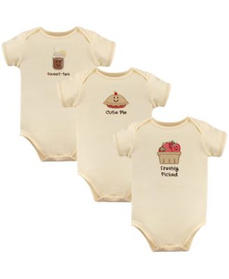 Natural Baby Bodysuit 3Pk
