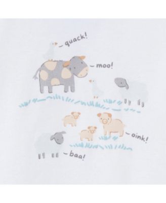 Toddler Boys Pajamas Set, 4 Piece, Safari