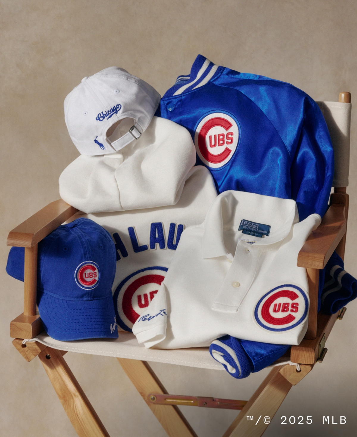 Polo Ralph Lauren Unisex Cubs Fleece Hoodie In Cruise Royal