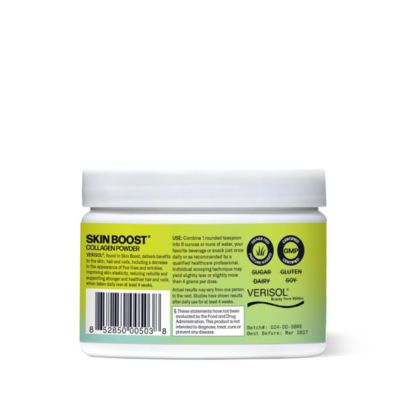 Skin Boost [30-Serves] Collagen Powder Supplement with VERISOL Bioactive Hydrolyzed Collagen Peptides & Vitamin C to Improve Skin, Hair & Nail Health
