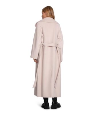 Women's Heart To Heart Large Collar Maxi Coat