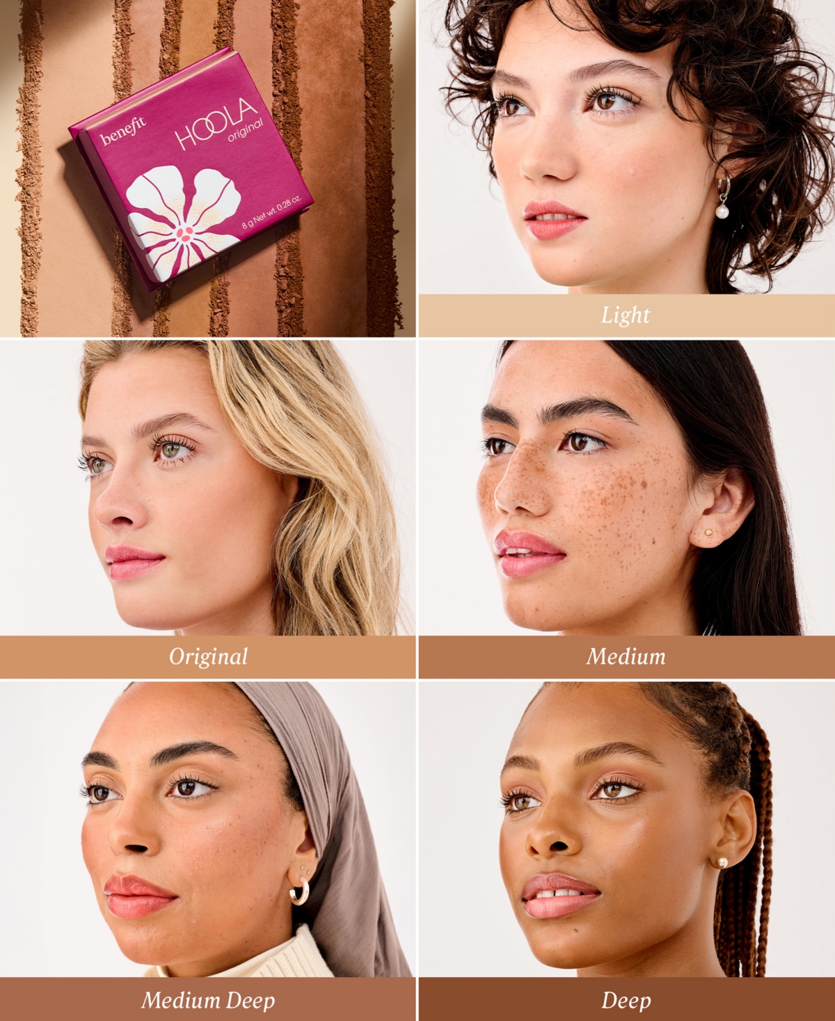 Benefit Cosmetics Hoola Matte Silky-soft Powder Bronzer In Deep