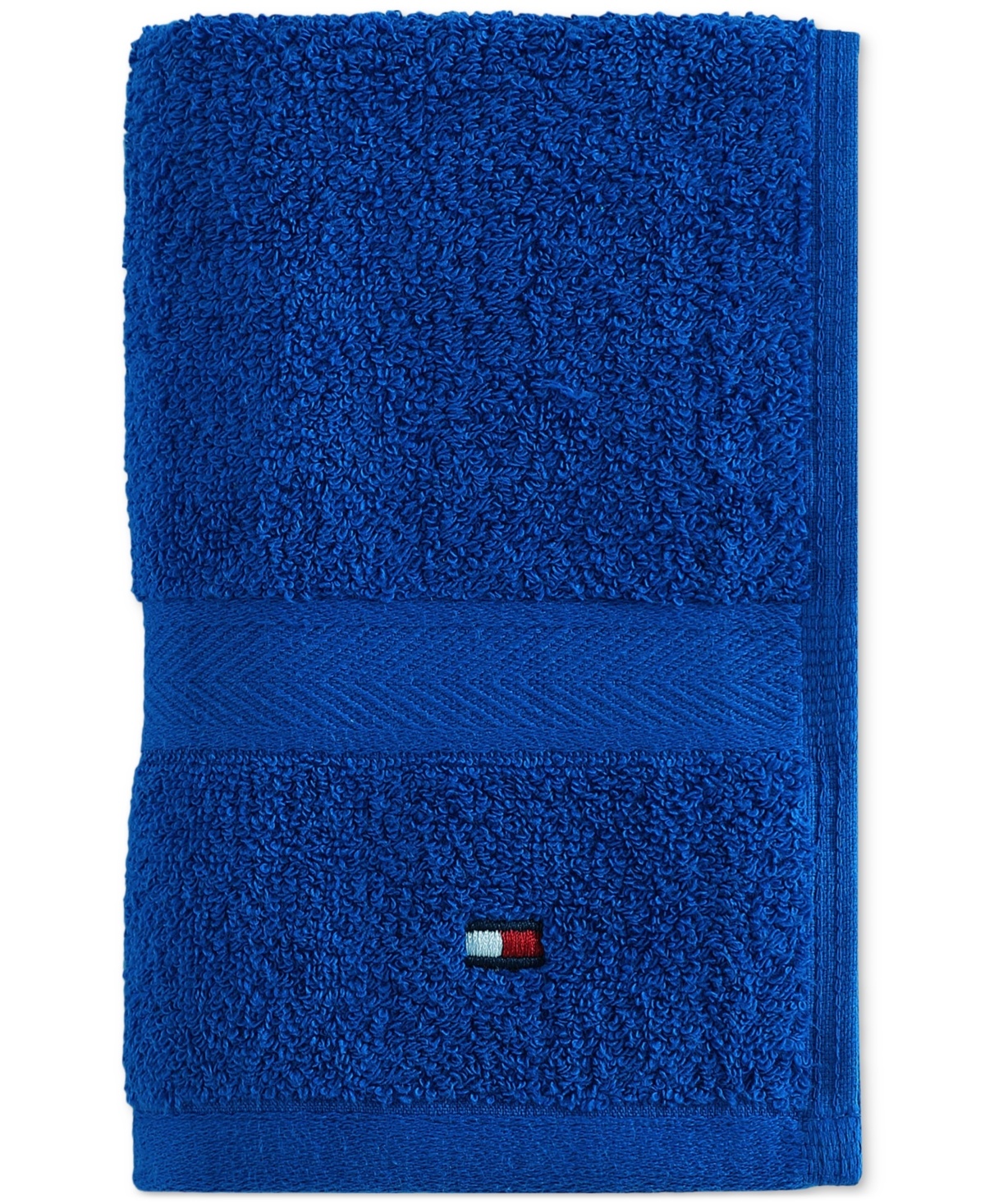 Tommy Hilfiger Home Modern American Solid Cotton Hand Towel, 16" X 26"