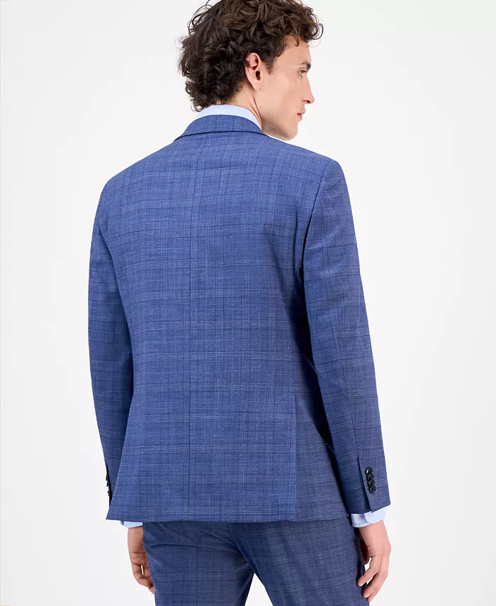 Men's Modern-Fit Wool TH-Flex Stretch Suit Separates Jacket - thumbnail 2