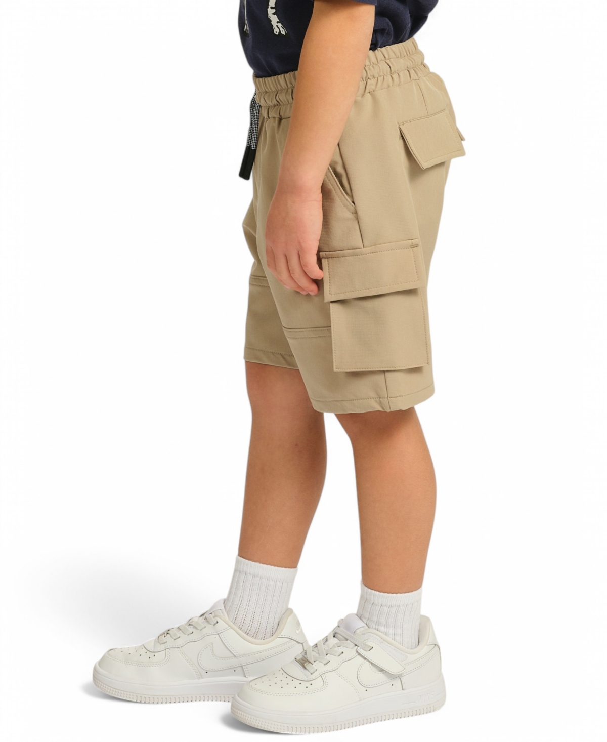 Sovereign Code Kids' Command Cargo Shorts In Stone