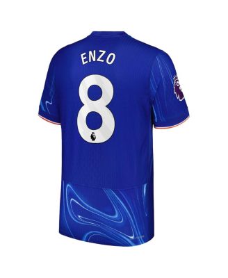 Men's Enzo Fernández Blue Chelsea 2024/25 Home Authentic Player Jersey