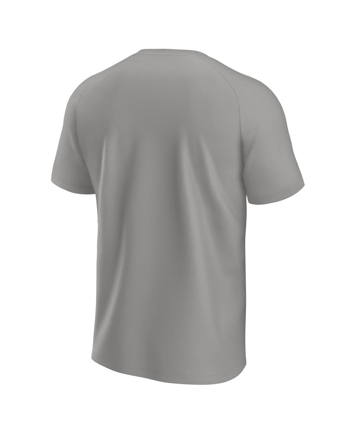 Fanatics Men's Gray San Diego Padres Raglan T-shirt In Gray
