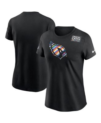 Nike - Women's Black Arizona Cardinals Multicolor Crucial Catch T-Shirt