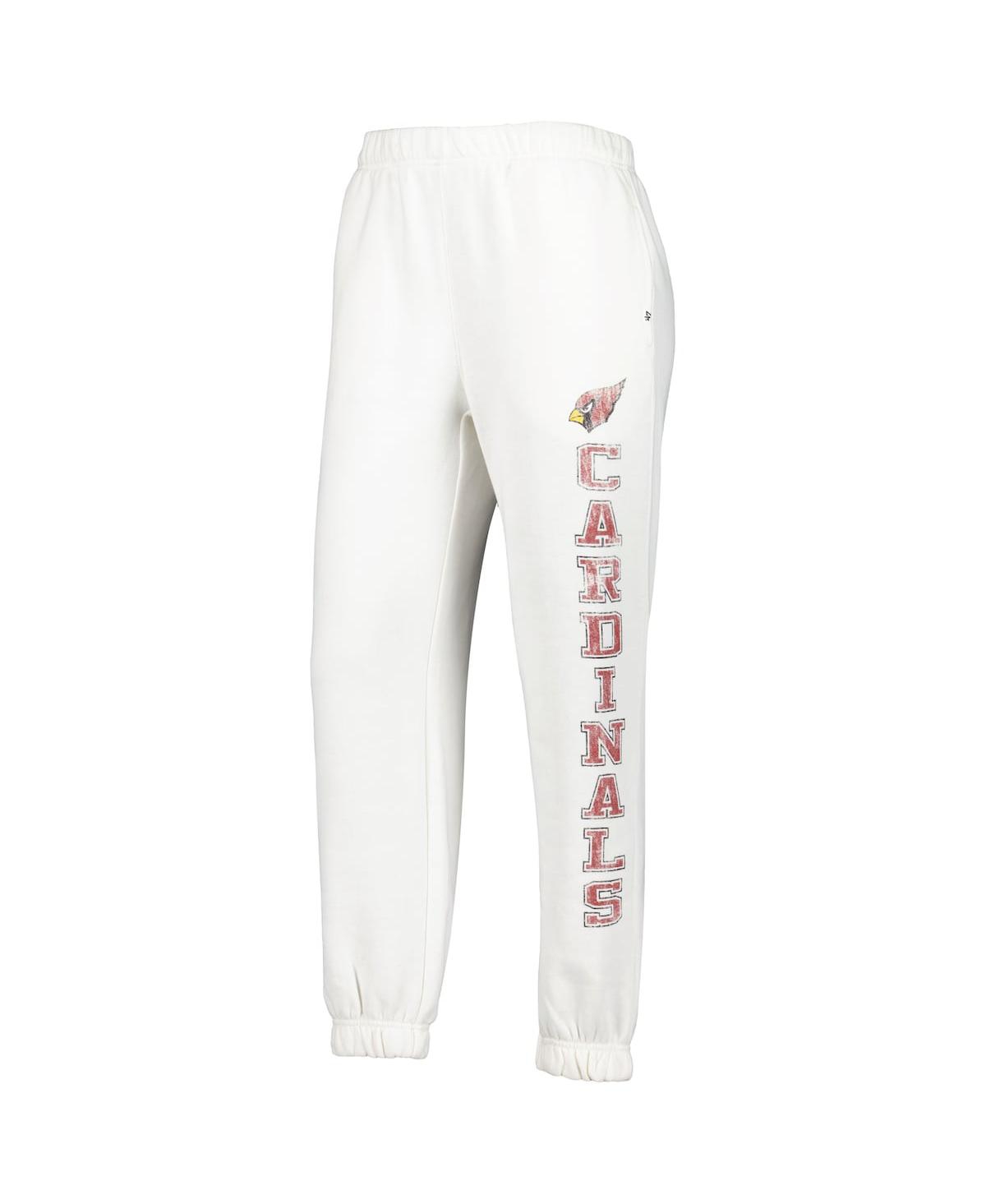 47 BRAND WOMEN'S OATMEAL ARIZONA CARDINALS HARPER JOGGERS 