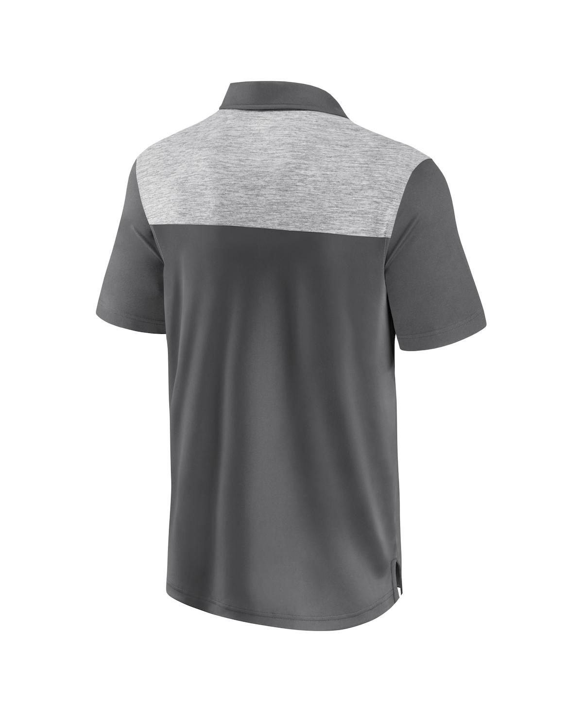 Fanatics Men's Gray Cincinnati Bengals Long Shot Polo Shirt In Gray