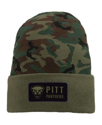 Nike - Men's Camo Pitt Panthers Military Pack Cuffed Knit Hat