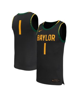 Nike - Men's 1 Black Baylor Bears Replica Basketball Jersey