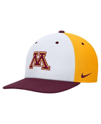 Men's White/Gold Minnesota Golden Gophers Pro Performance Snapback Hat