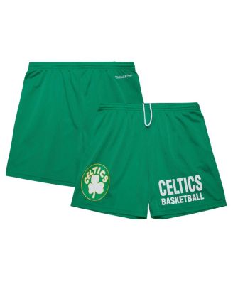 Mitchell & Ness - Men's Kelly Green Boston Celtics Hardwood Classics Gameday Mesh Shorts