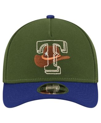 Men's Dark Green Texas Rangers City Feature 9Forty A-Frame Adjustable Hat