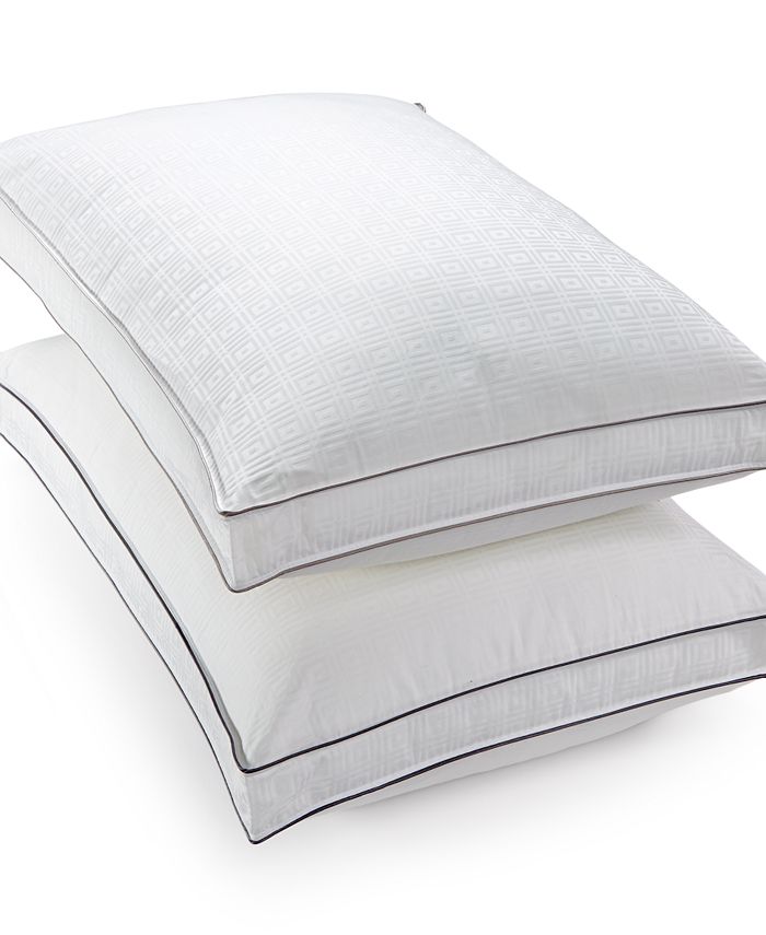 Hotel Collection Luxe Down-Alternative Firm-Density Gusset Standard/Queen Pillow 
