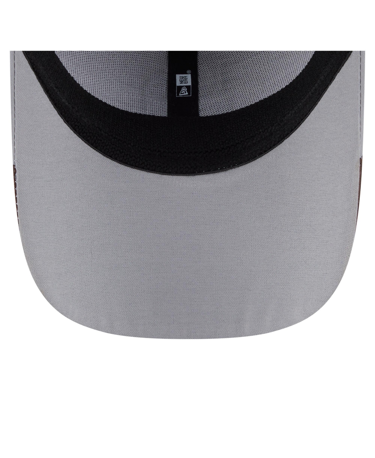 NEW ERA MEN'S GRAY SAN DIEGO PADRES LINEAR 39THIRTY FLEX-FIT HAT 