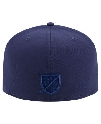 Men's Navy St. Louis City SC Color Pack A-Frame 59FIFTY Fitted Hat