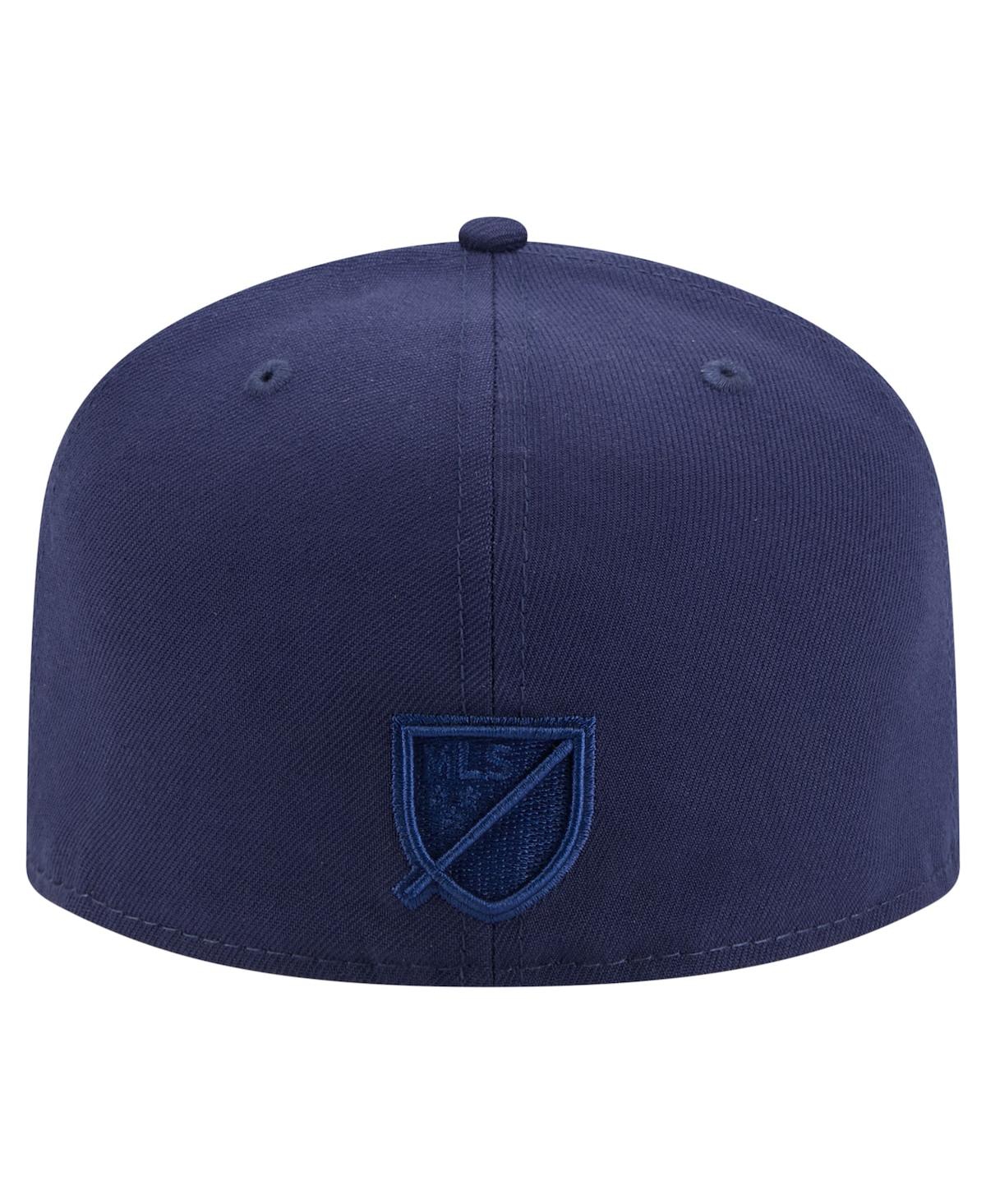 New Era Men's Navy St. Louis City Sc Color Pack A-frame 59fifty Fitted Hat In Navy