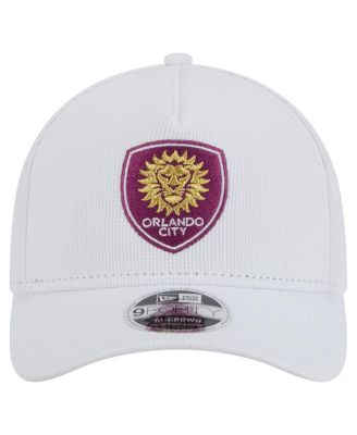 Men's White Orlando City SC 2025 Jersey Hook 9FORTY M-Crown Adjustable Hat