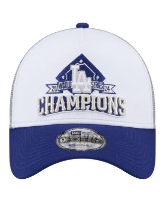 Men's White Los Angeles Dodgers 2024 World Series Champions 9Forty Adjustable Hat