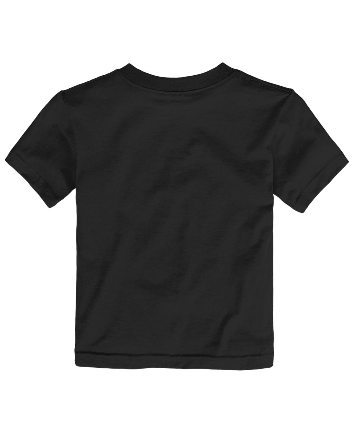 FANATICS TODDLER BLACK LA GALAXY 2024 MLS CUP CHAMPIONS LOCKER ROOM T-SHIRT 