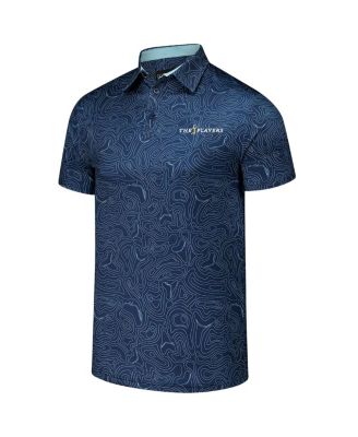 Men's Navy The Players Toothy Topo Polo Shirt