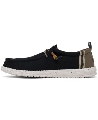 Men's Wally Summer Linen Casual Moccasin Sneakers from Finish Line