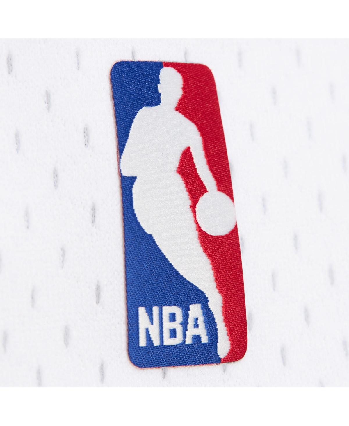 Mitchell & Ness Men's White Golden State Warriors Authentic Shorts In White