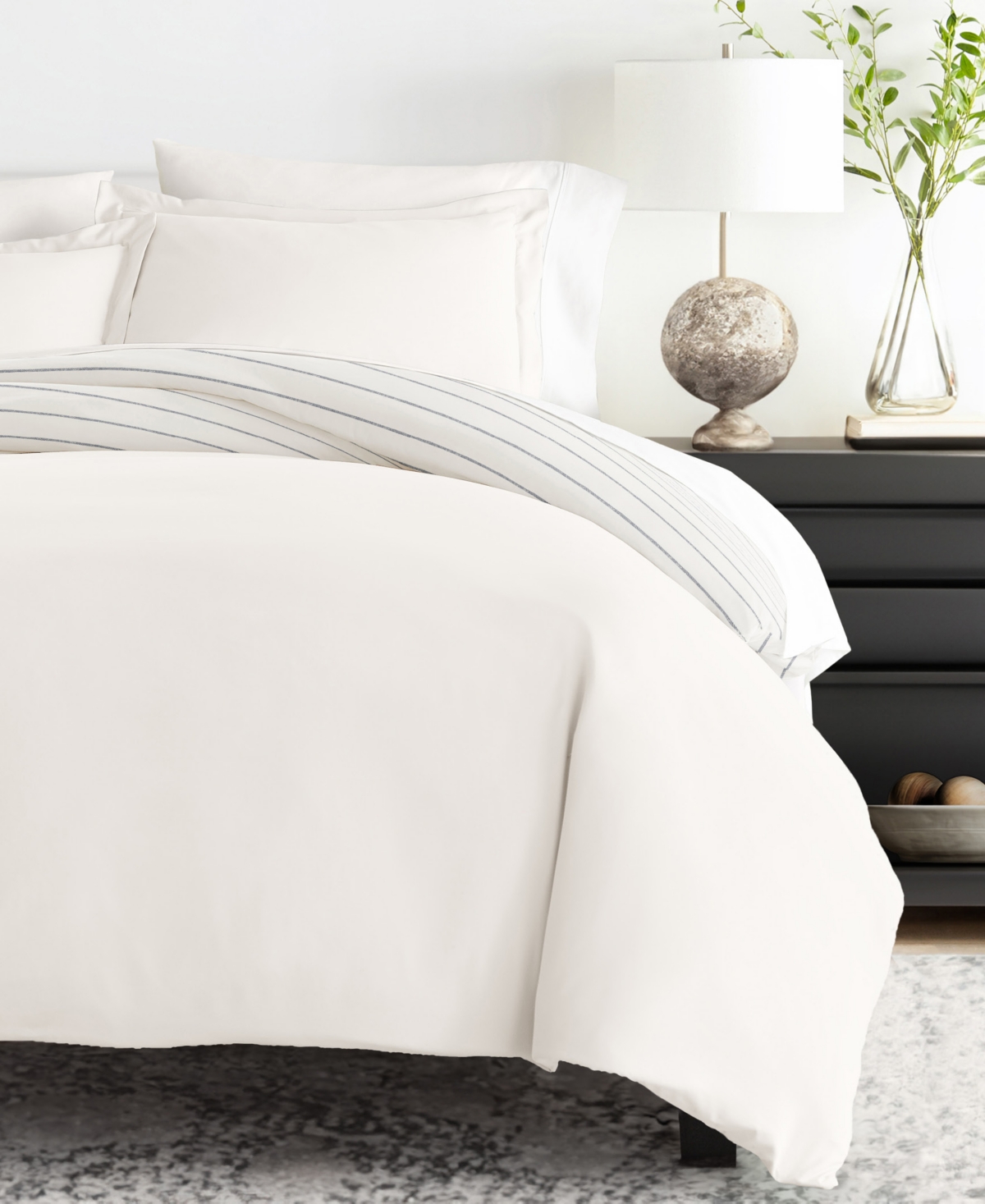 Ienjoy Home Timeless Pattern Reversible 3-pc. Duvet Cover Set, Full/queen