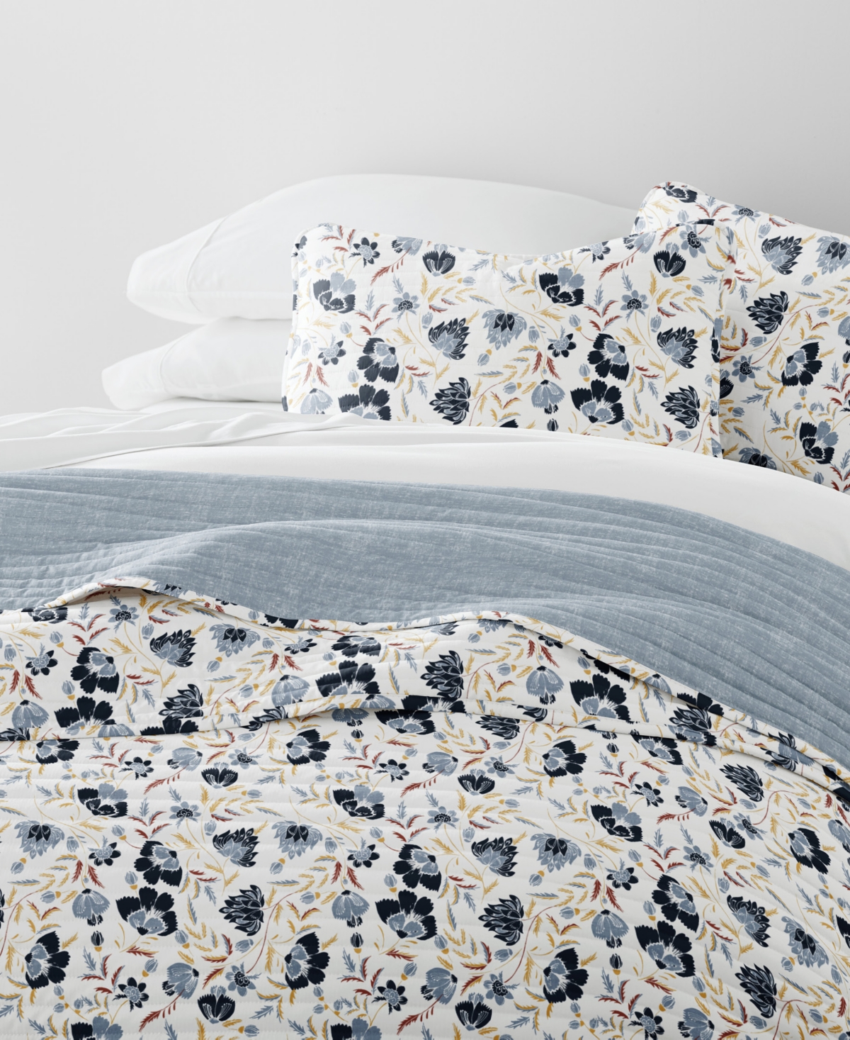 Ienjoy Home French Jacobean Reversible 2-pc. Quilt Set, Twin/twin Xl