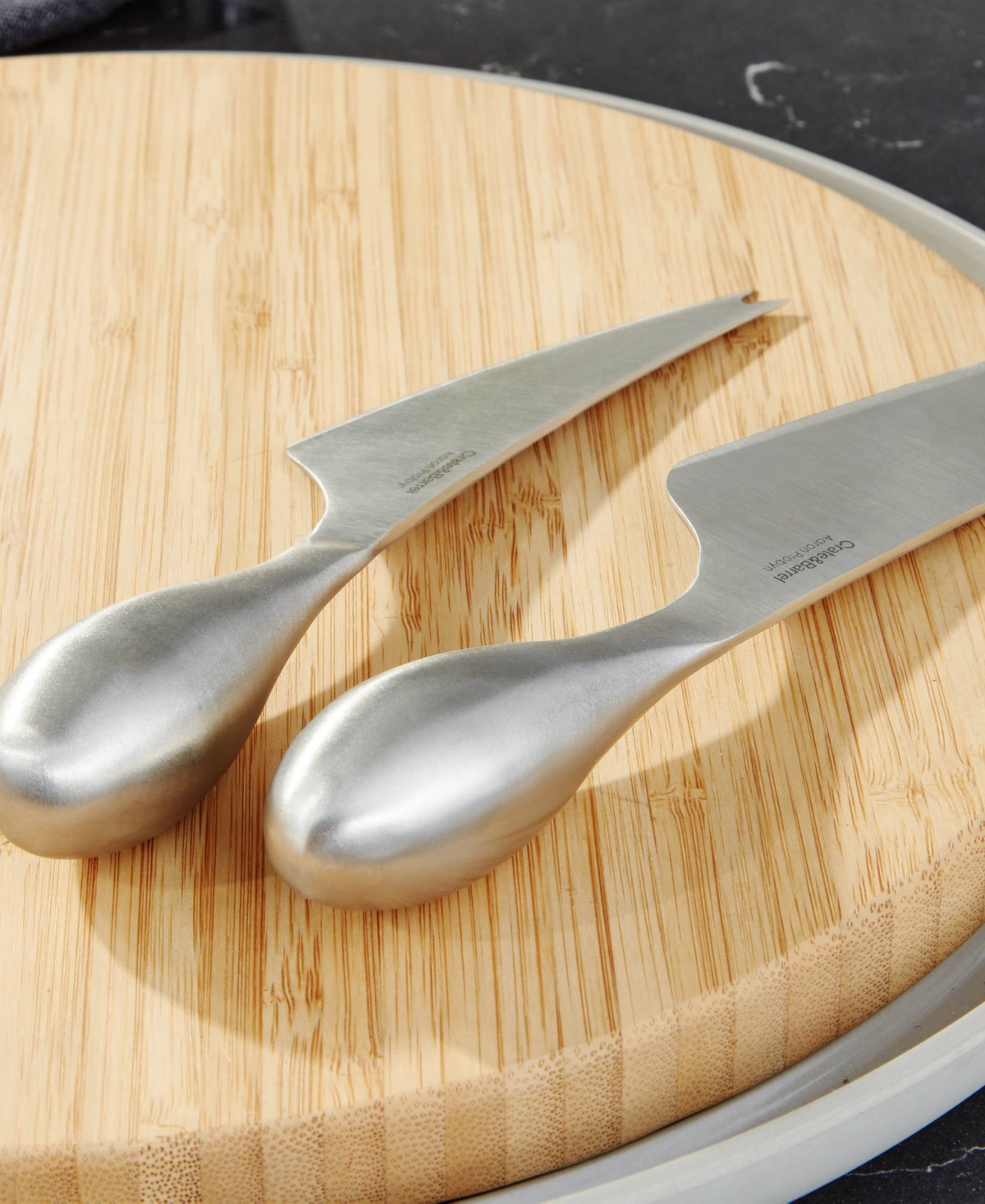 Berghoff Aaron Probyn Gorge 7.25" Soft Cheese Knife In Silver