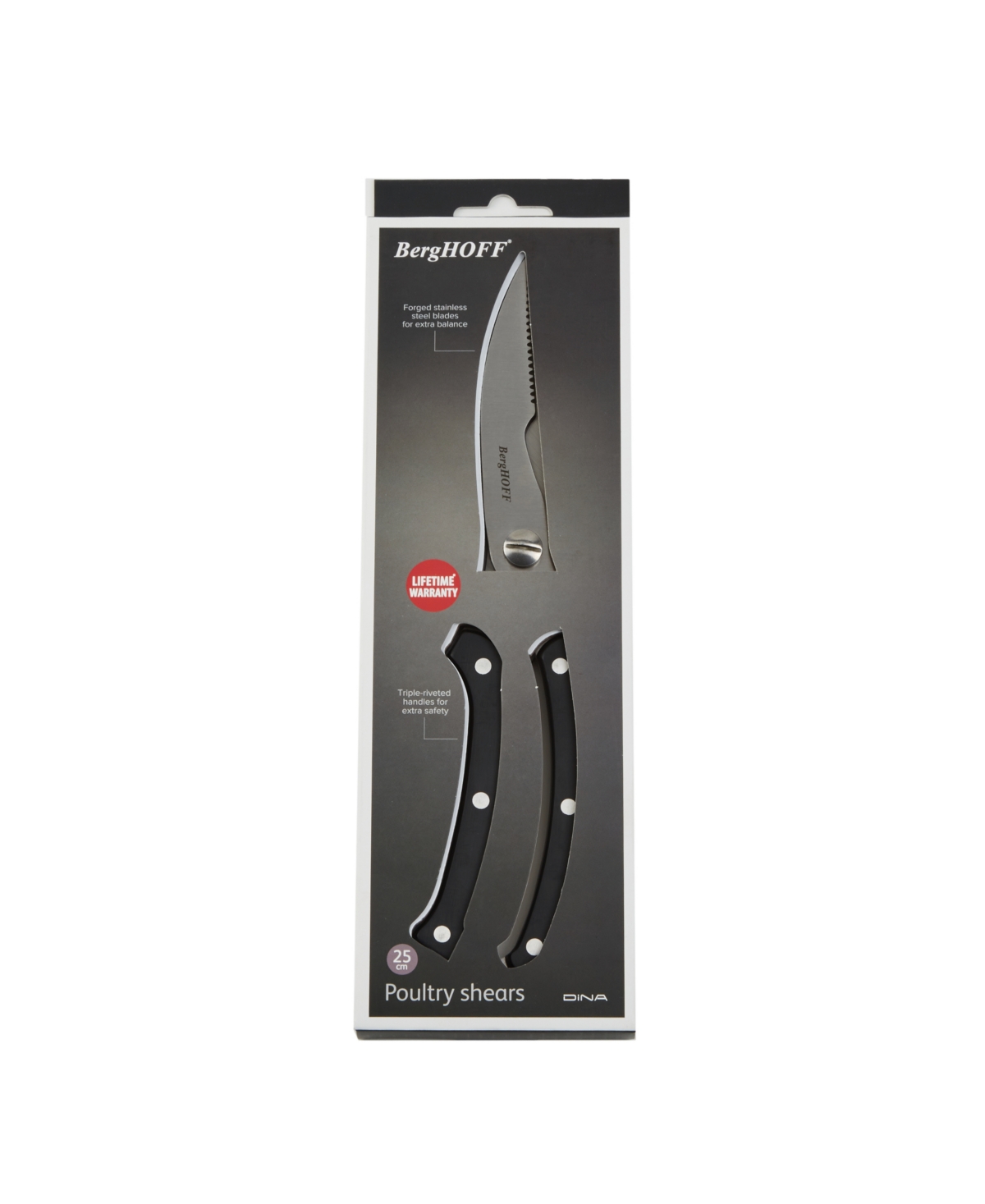 Berghoff Dina Gene Poultry Shears In Black