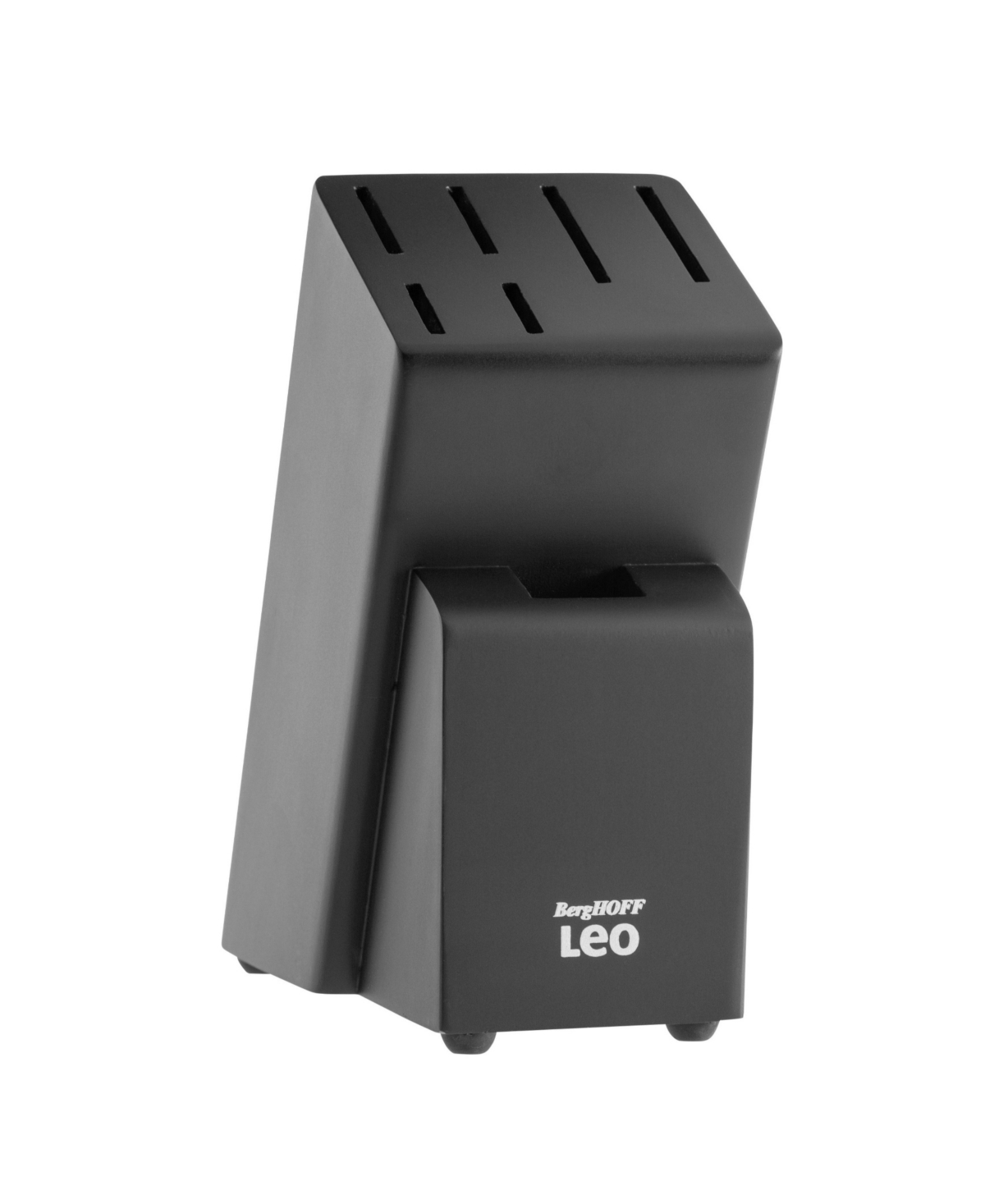 Berghoff Leo Graphite 6-piece Knife Block Set In Black