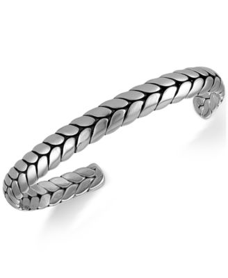 Esquire Men's Jewelry - Cuff Bracelet in Stainless Steel