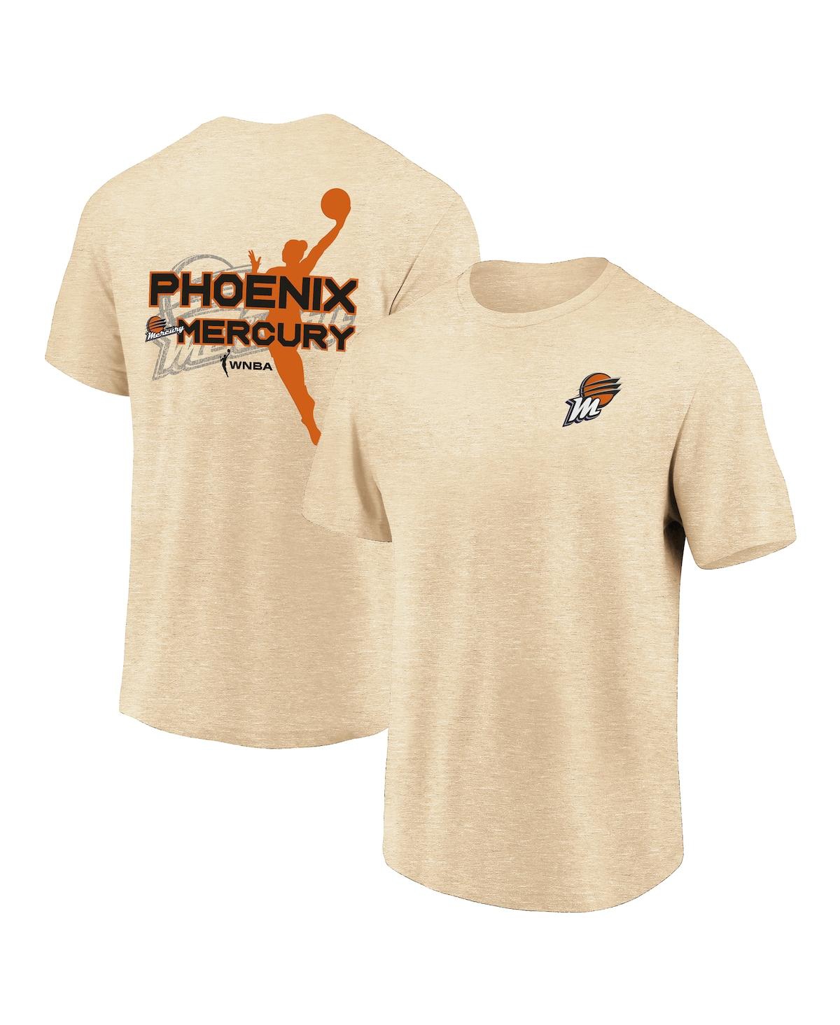Fanatics Men's And Women's Natural Phoenix Mercury Wnba Team Elite T-shirt In Natural