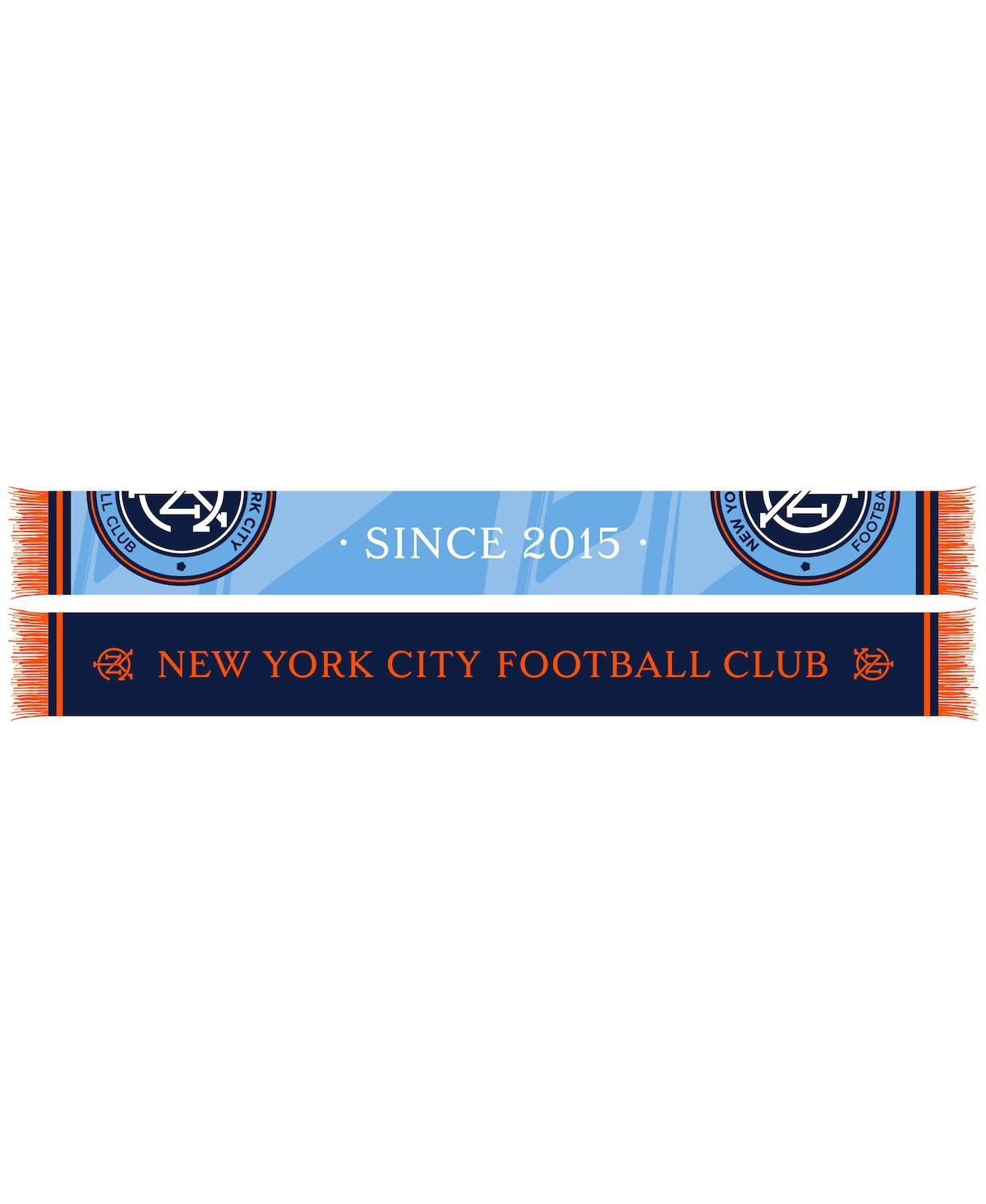 New York City Fc 2025 Jersey Hook Scarf - Blue