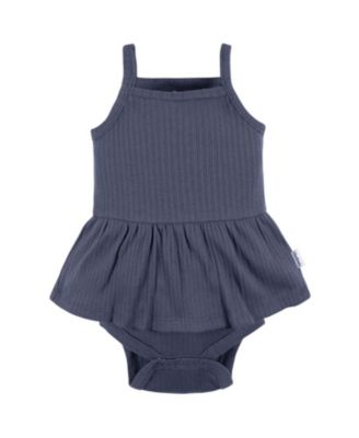 Baby Girls' 3-Pack Sleeveless Skirted Onesies Bodysuits, Winsome Orchid