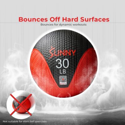 Medicine Ball 4LBS, Non-slip Grip